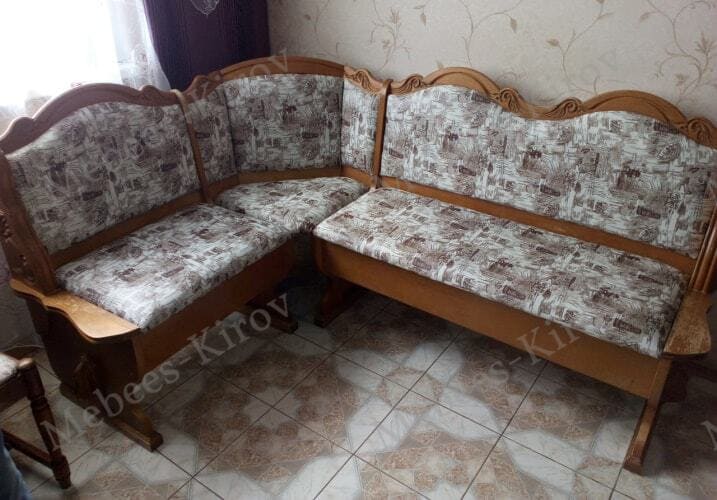 Мебис-Киров, перетяжка кухонного уголка-1